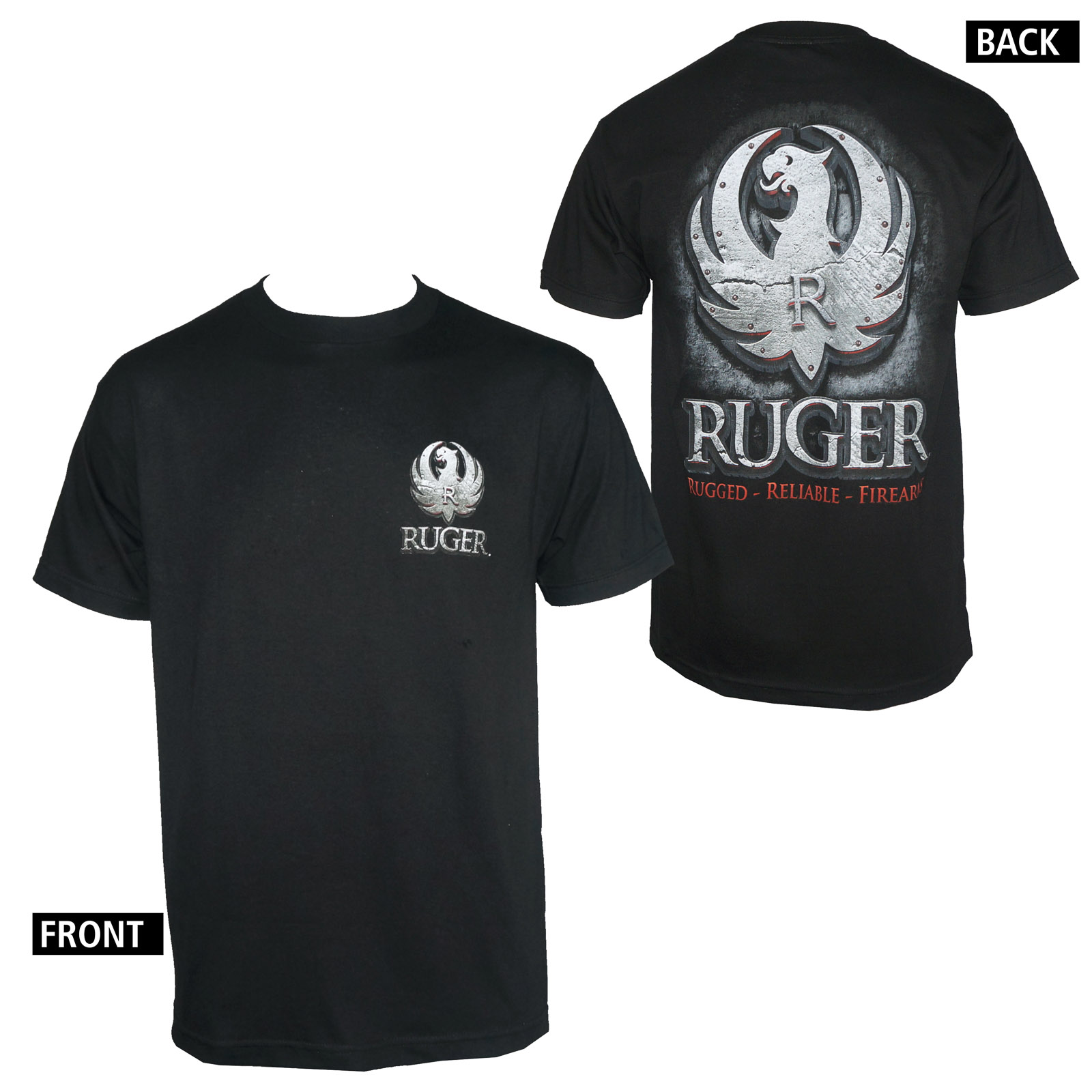 Ruger Firearms Shield TShirt Merch2rock Alternative Clothing